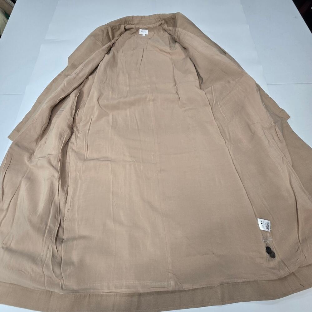 Song of Style Amelia Trench Coat in Nude Taupe Small - Picture 9 of 14
